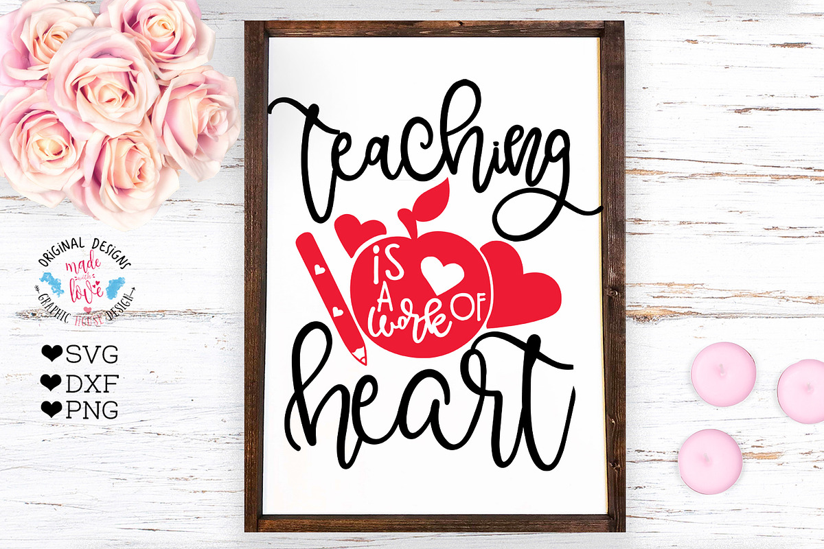 Teaching is a Work of Heart in Illustrations - product preview 8