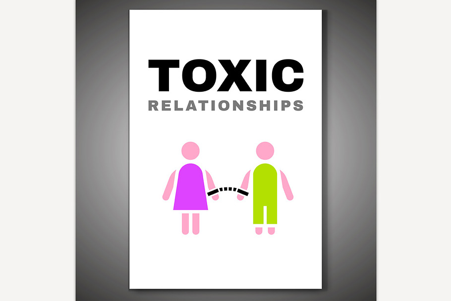 Toxic Relationships Poster in Illustrations - product preview 8