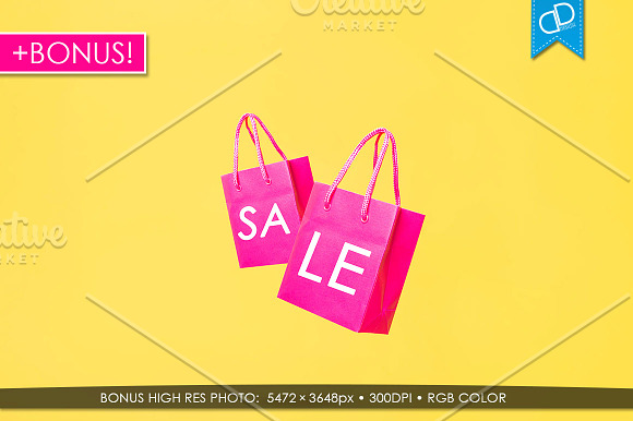 Facebook Cover SALE  in Facebook Templates - product preview 3