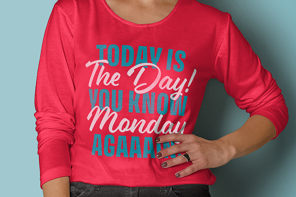 Today is The Day - Quote Design