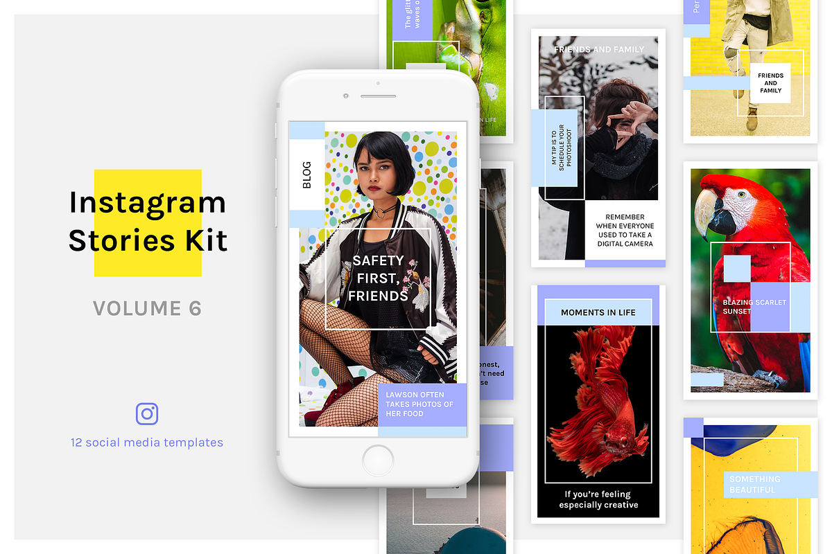 Instagram Stories Kit (Vol.6) in Instagram Templates - product preview 8