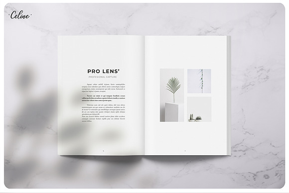 LENS' Photography Portfolio Template in Magazine Templates - product preview 2
