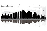 Johor Bahru Malaysia City Skyline 