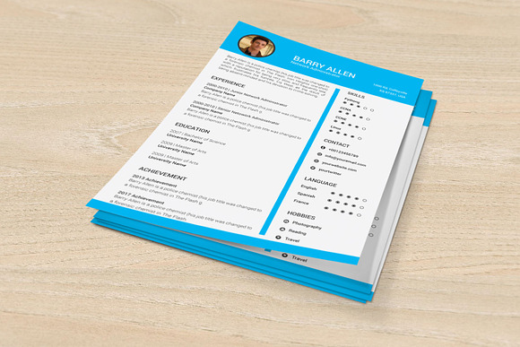 Word Resume & Cover Letter Template in Letter Templates - product preview 6