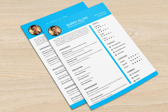 Word Resume & Cover Letter Template in Letter Templates - product preview 7