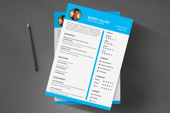 Word Resume & Cover Letter Template in Letter Templates - product preview 11
