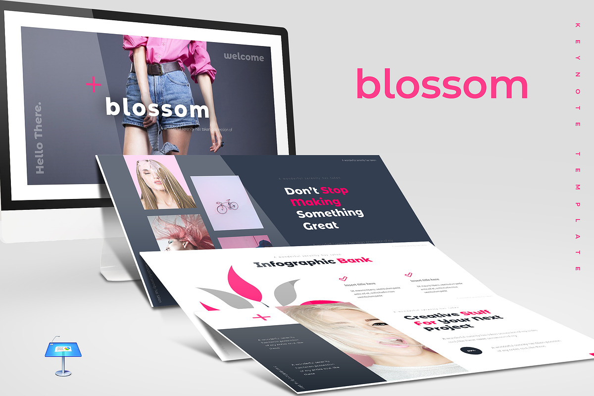Blossom - Keynote Template in Keynote Templates - product preview 8