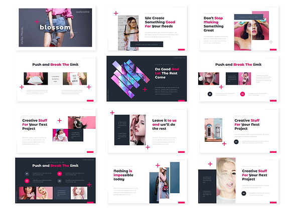 Blossom - Keynote Template in Keynote Templates - product preview 1