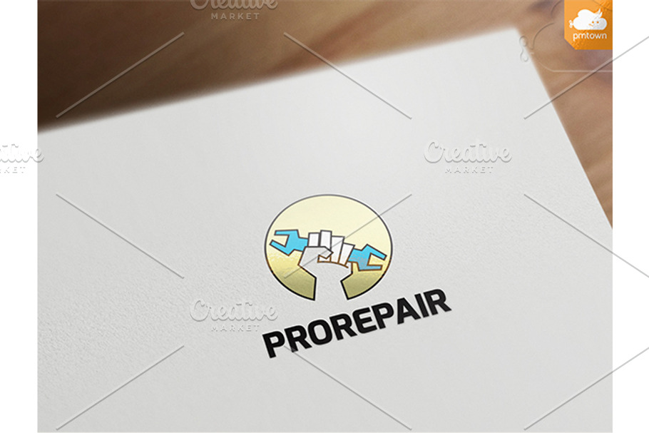Pro Repair in Logo Templates - product preview 8