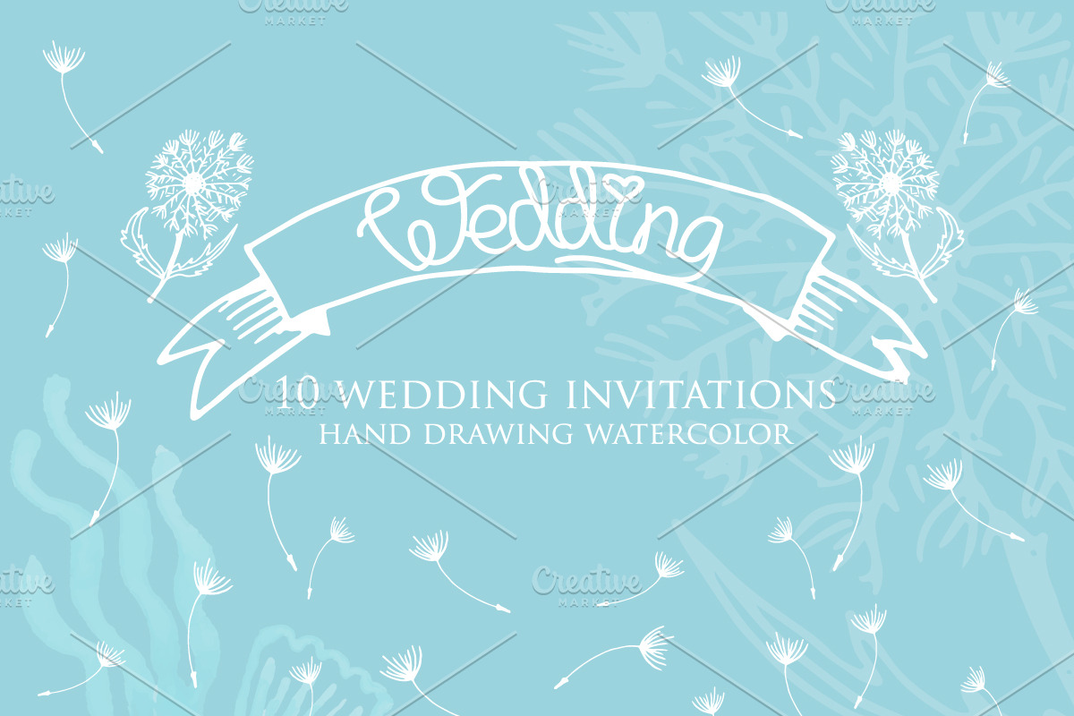 Wedding invitations in Wedding Templates - product preview 8