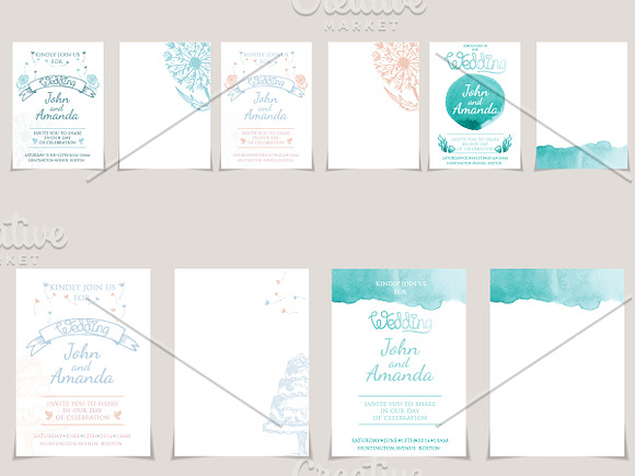 Wedding invitations in Wedding Templates - product preview 1