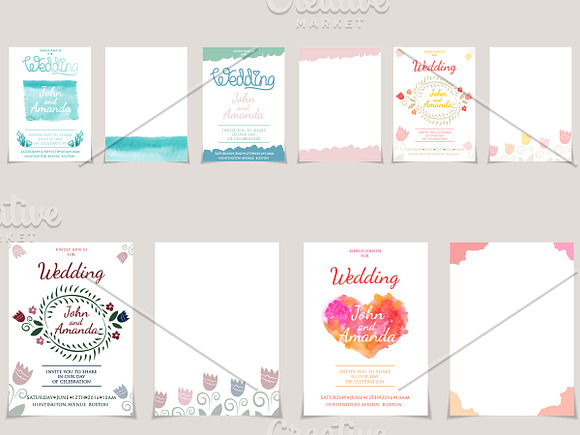 Wedding invitations in Wedding Templates - product preview 2