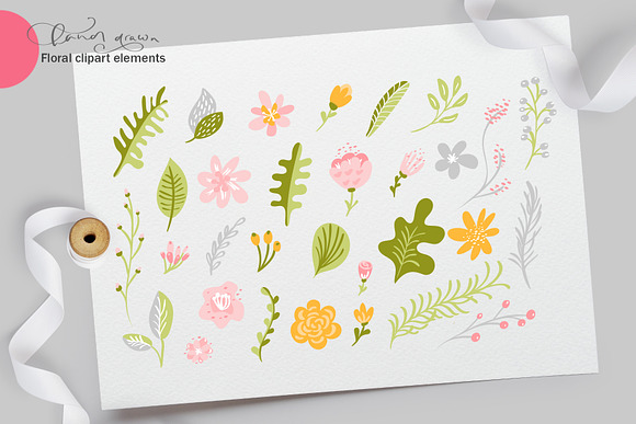 Fresh Feeling Spring Vector Kit SVG in Objects - product preview 2