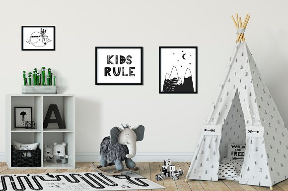 Nursery Posters - Big Set in Illustrations - product preview 10