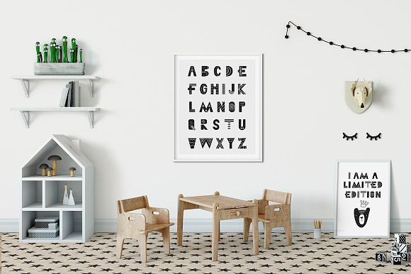 Nursery Posters - Big Set in Illustrations - product preview 11