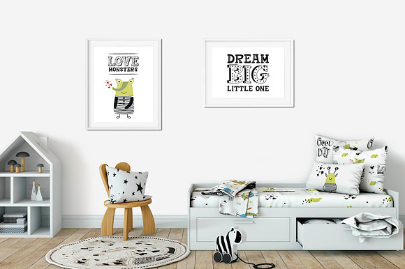Nursery Posters - Big Set in Illustrations - product preview 15