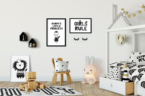 Nursery Posters - Big Set in Illustrations - product preview 18