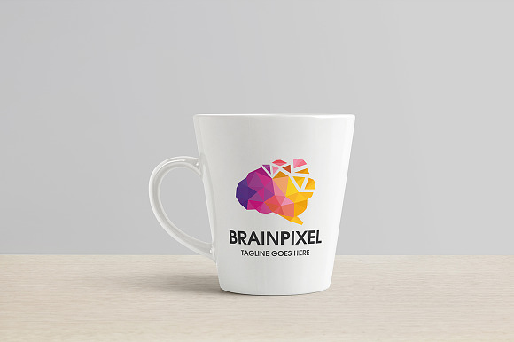 Brain Pixel Pro Logo in Logo Templates - product preview 3