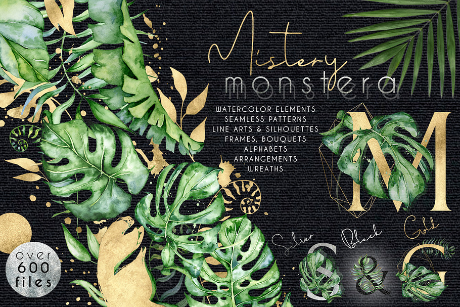 Mistery Monstera (over 600 files)