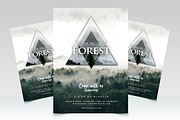 Forest - Geometric PSD Flyer