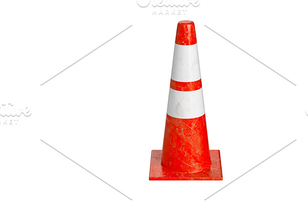 Traffic cone barrier