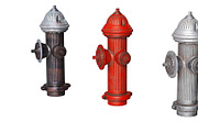 Fire alarm hydrant set