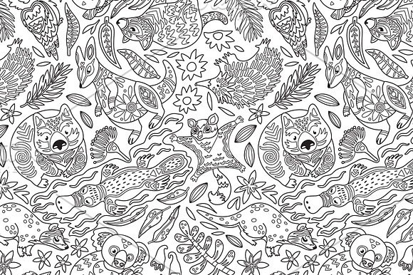 Australian animals in Patterns - product preview 6