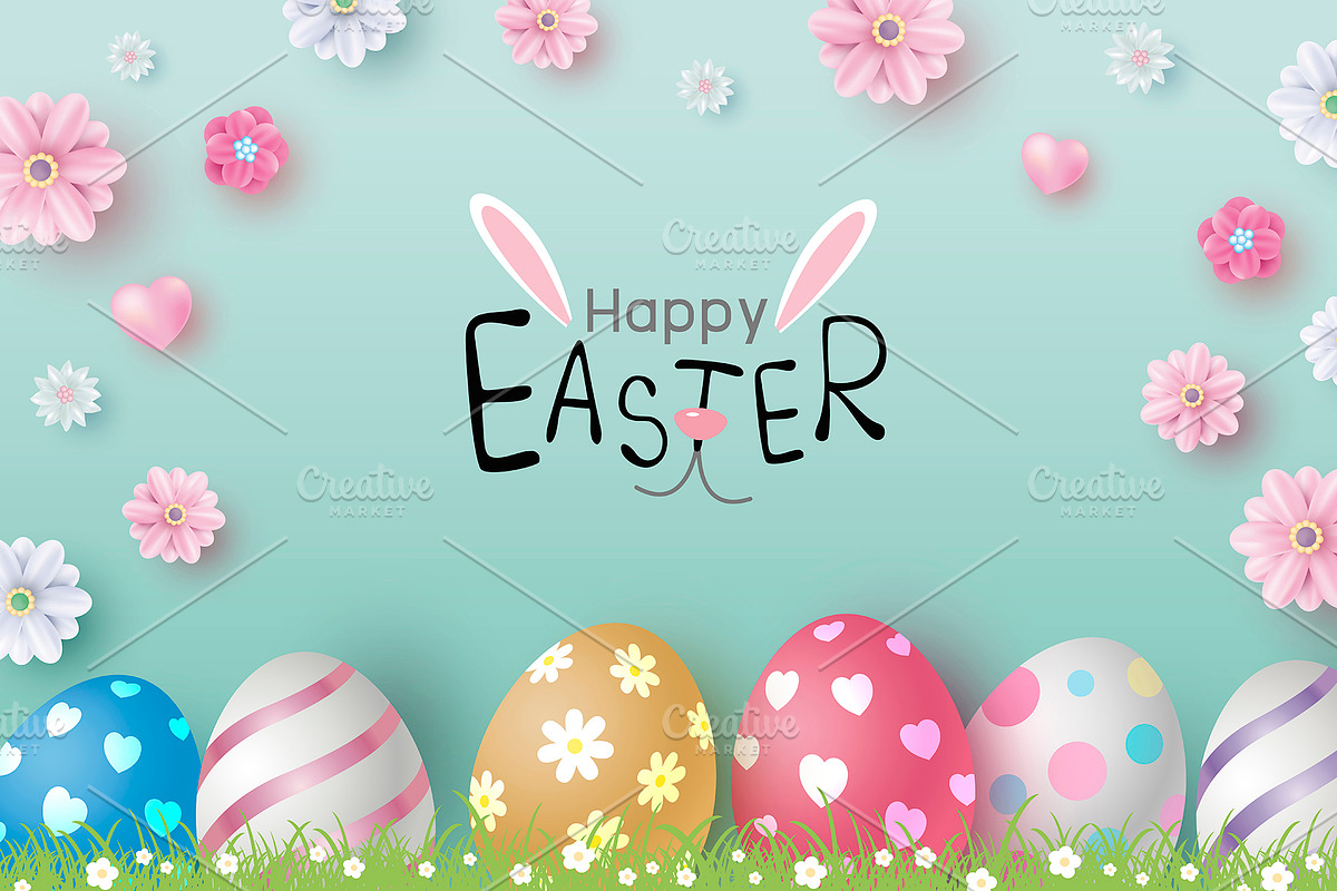 Easter day in Illustrations - product preview 8