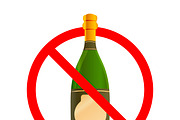 Alcohol are not allowed
