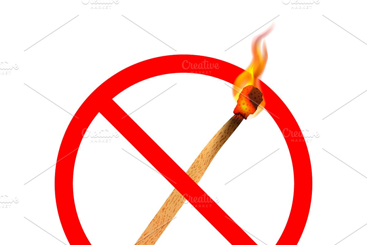 Fire not allowed in Icons - product preview 8
