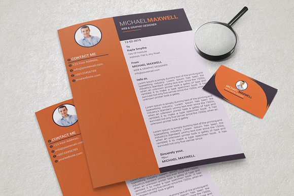 Resume - CV Design Templates in Resume Templates - product preview 7
