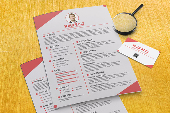 Clean Resume/CV in Resume Templates - product preview 7