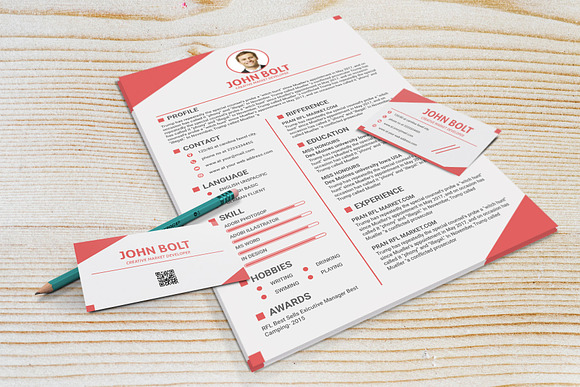 Clean Resume/CV in Resume Templates - product preview 9