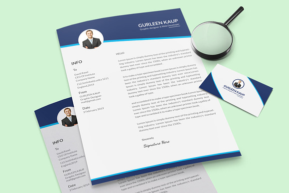 Clean Resume/CV in Resume Templates - product preview 3