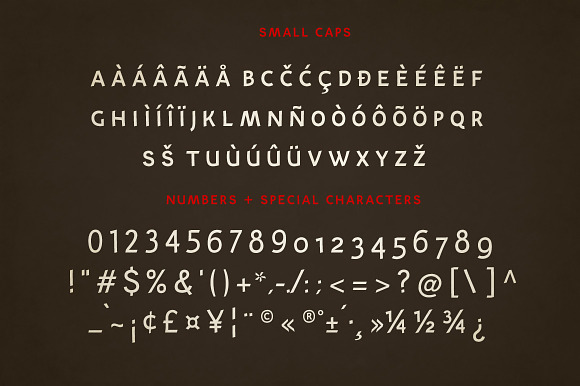 Acadia typeface in Sans-Serif Fonts - product preview 1