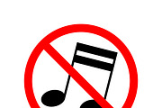 Music are not allowed