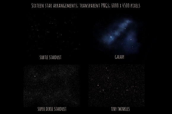 Starlight night sky overlays in Objects - product preview 6