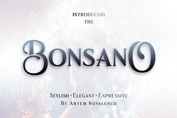 Bonsano font + Bonus
