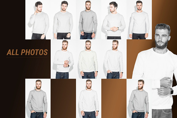 Men's Fashion Mockup Set in Product Mockups - product preview 1