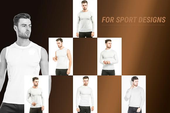 Men's Fashion Mockup Set in Product Mockups - product preview 2
