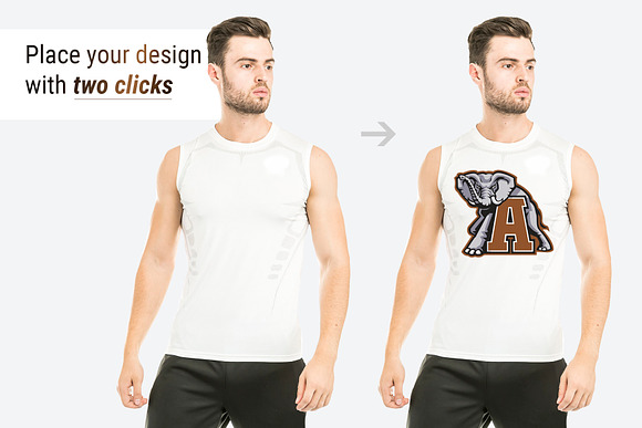 Men's Fashion Mockup Set in Product Mockups - product preview 3