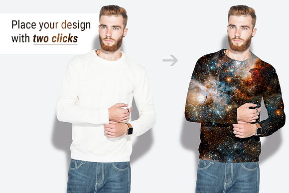 Men's Fashion Mockup Set in Product Mockups - product preview 5