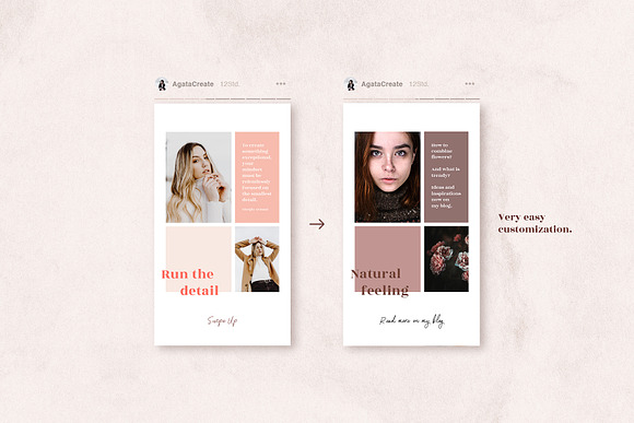 ANIMATED Instagram Stories – Coralie in Instagram Templates - product preview 6