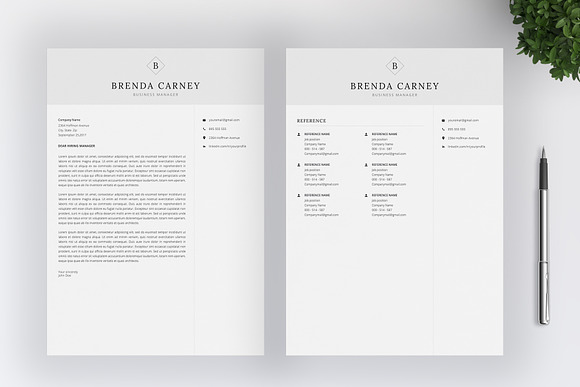 Clean Resume CV in Resume Templates - product preview 4