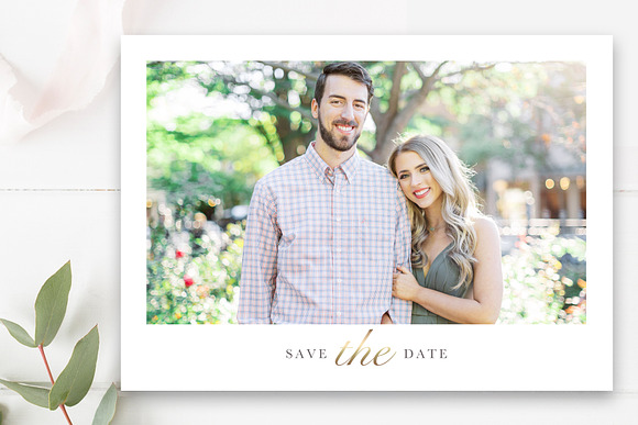 Calendar Save the Date Template in Wedding Templates - product preview 3