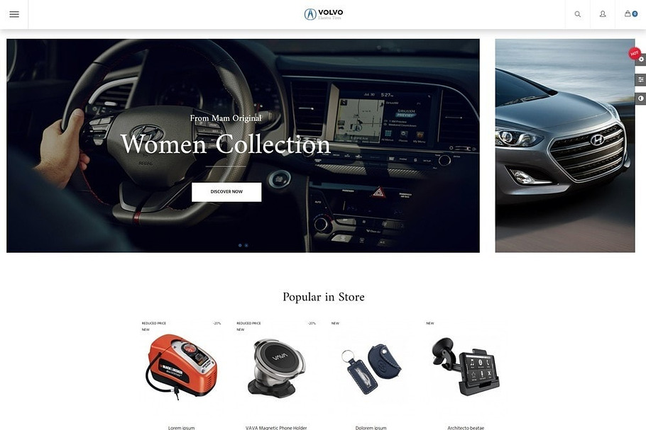 AP VOLVO PRESTASHOP THEME in Bootstrap Themes - product preview 8