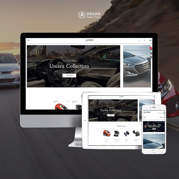 AP VOLVO PRESTASHOP THEME in Bootstrap Themes - product preview 1