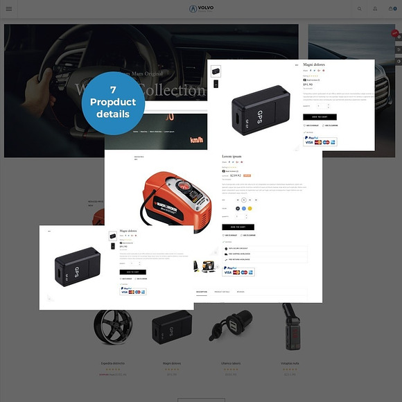 AP VOLVO PRESTASHOP THEME in Bootstrap Themes - product preview 7