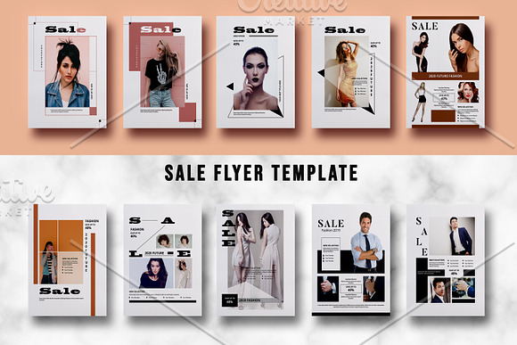 Fashion Sale Promotion Flyer V971 in Flyer Templates - product preview 1