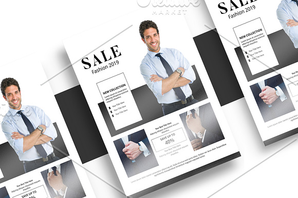 Fashion Sale Promotion Flyer V971 in Flyer Templates - product preview 5